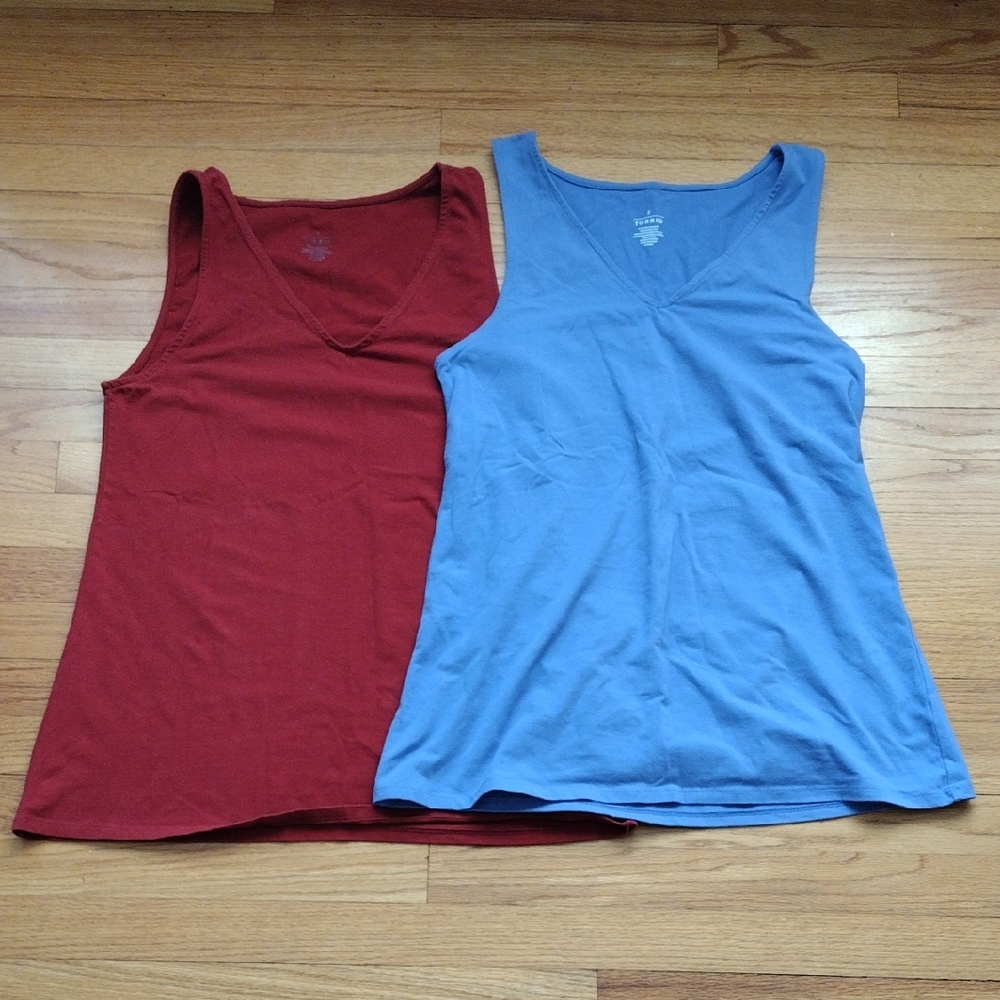 Lot Of 2 Torrid Sleeveless Tops Size 2